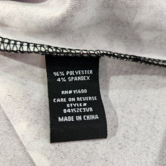 Violets & Roses Floral Square Neck Long Sleeve Blouse New With Tags Women's M - Picture 12 of 14